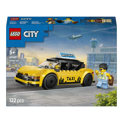 LEGO CITY TAXI AMARILLO1