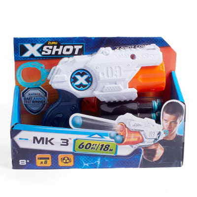 X-SHOT LANZADOR MK3 CON 8 DARDOS X-SHOT LANZADOR MK3 CON 8 DARDOS
