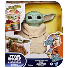 STAR WARS: THE MANDALORIAN & GROGU: Peluche animatrónico Interactivo de 25 cm