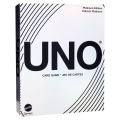 UNO Juego de Cartas Platinum