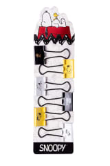 MAW SNOOPY - BINDER CLIPS 25 MM X 6