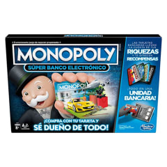JUEGO DE MESA - MONOPOLY SÚPER BANCO ELECTRÓNICO