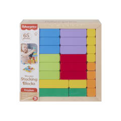FISHER PRICE PIRAMIDE DE BLOQUES DE MADERA