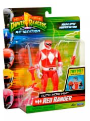 POWER RANGERS FIGURA GIRA CABEZA