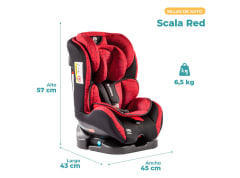 SILLA CONVERTIBLE PIKABOO -  SCALA PINK (RN A 36 KILOS)