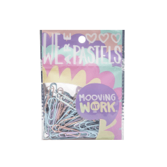 CLIPS PASTEL ROSE MOOVING
