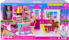 BARBIE RESTAURANTE CON MUÑECA