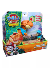 PAW PATROL - DINO PELICULA - DINOSAURIO CON SONIDO Y FIGURA REX