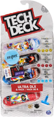 TECH DECK PACK DE 4 FINGER SKATES SURTIDO