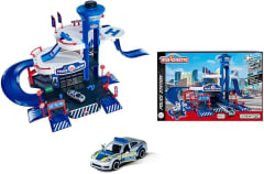 MAJORETTE CREATIX POLICE STATION + 1 VEHICLE