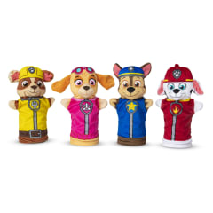 Paquete de 4 marionetas de mano PAW Patrol Melissa & Doug