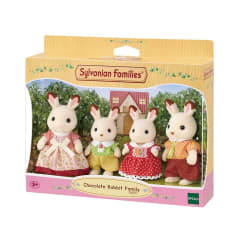 Chocolate Rabbit Family (new)