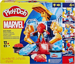 PLAY-DOH IRON MAN LABORATORIO DE ARMADURAS