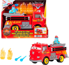 Mattel Disney Pixar Cars Radiator Springs Race & Rescue Fire Fighting Red & Guido Playset