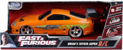 VEHICULO  R Y FF  R/C 1995 TOYOTA SUPRA-ORANGE 1 24