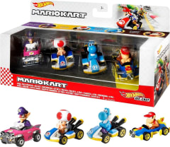 Hot Wheels MARIO KART Paquete de 4 Autos