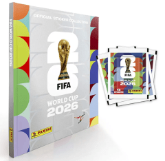 PACK ALBUM TAPA DURA PLATA + 5 SOBRES