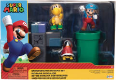SUPER MARIO NINTENDO SET DE DIORAMA SUBTERRÁNEO