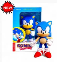 FIGURE SONIC - MATERIAL ABS PLASTIC - MOVEMENTS: HEAD AND ARMS