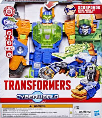 TRANSFORMERS CYBERWORLD SCORPONOK STRIKE BATTLE