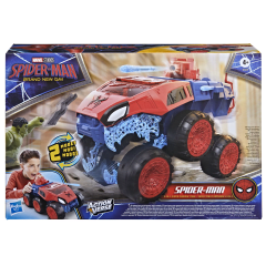 SPIDER-MAN- (BRAND NEW DAY)- TANQUE SUPER CHOMPIN 2 en 1 FIGURA DE ACCION