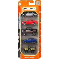 MATCHBOX PAQUETE DE 5
