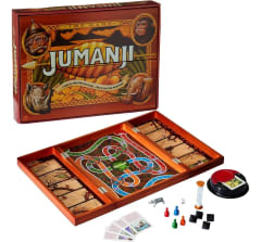 JUEGO DE MESA - JUMANJI EDICIÓN CLASICA CAJA MADERA