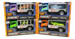 TEAMSTERZ CAMION CON ANIMALES DIE CAST