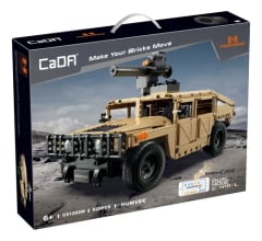 Auto Armable CADA 1:14 Humvee Off-road RADIO CONTROL (Dual Control) 628 Piezas