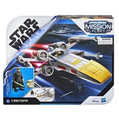 STAR WARS MISSION FLEET X-WING FIGHTER LUKE SKYWALKER & GROGU