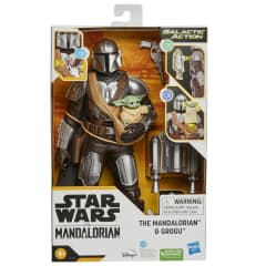 STAR WARS GALACTIC ACTION MANDALORIAN - THE MANDALORIAN & GROGU