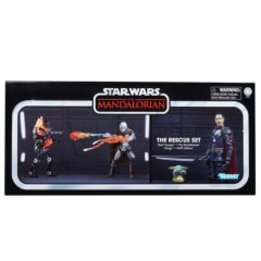 STAR WARS BLACK SERIES MANDALORIAN - THE RESCUE SET