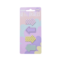 SET FLECHAS SEÑALADORAS PASTEL ROSE MOOVING