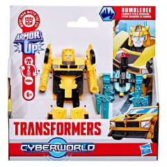 TRANSFORMERS  CYBERWORLD ARMORED CYBER CHANGERS AS