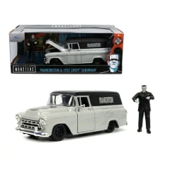 VEHICULO  1957 CHEVROLET SUBURBAN W/FRANKENSTEIN FIGURE 1 24