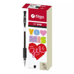 SET 1 ROLLER GEL POP NEGRO CLASICO