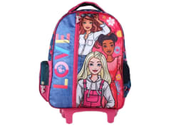 BARBIE MOCHILA CON RUEDAS LENTEJUELAS