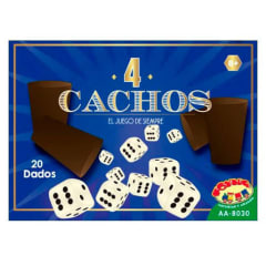 JUEGO DE MESA -  JUEGO DE 4 CACHOS