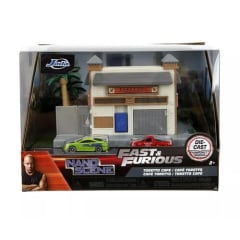 JADA TOYS FAST & FURIOUS | NANO SCENE | TORETTO’S CAFE | 1:65