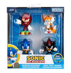 JADA TOYS NANO METALFIGS | SONIC | 4 FIGURE PACK