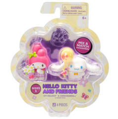 HELLO KITTY AND FRIENDS PACK DE 2 FIGURAS EN FLOR SURTIDO