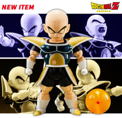 FIGURA ACCION S.H.FIGUARTS KRILLIN BATTLE CLOTHES  TAMASHII NATIONS