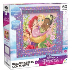 DISNEY ROMPECABEZAS DE PRINCESAS  CON MARCO