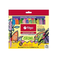SET 30 MARCADORES PERMANENTE 040 FINOALOHA - FILGO