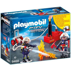 PLAYMOBIL CITY ACTION SET BOMBEROS CON BOMBA DE AGUA