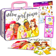 PUZZLE DISNEY PRINCESAS 48 PCS EN CAJA METALICA