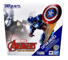 S H Figuarts CAPTAIN AMERICA (TECH-ON AVENGERS)