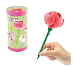 CANAL TOYS - FLOWER BRICK PEN - 1 PACK  (Lapicero Flor De Bloques Paquete Individual)