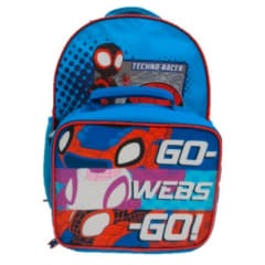 SPIDEY Y SUS AMIGOS SET MOCHILA CON LONCHERA