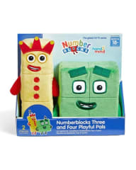 NUMBERBLOCKS PELUCHE NUMERO TRES Y CUATRO